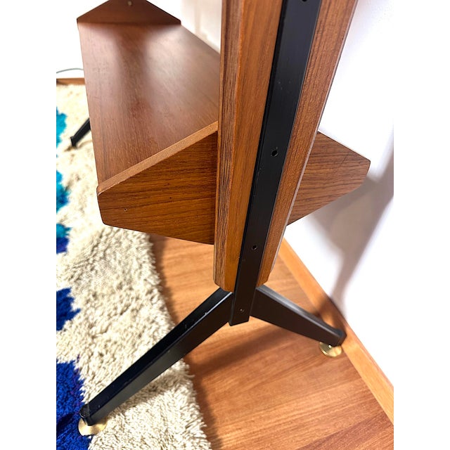 Single-Span Modular Floor-to-Ceiling Bookcase, Italy, 1960s For Sale - Image 11 of 15