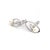 1990s Pair of Mikimoto Estate Akoya Pearl Mens Cufflinks Sterling Silver 6.7 mm For Sale - Image 4 of 6