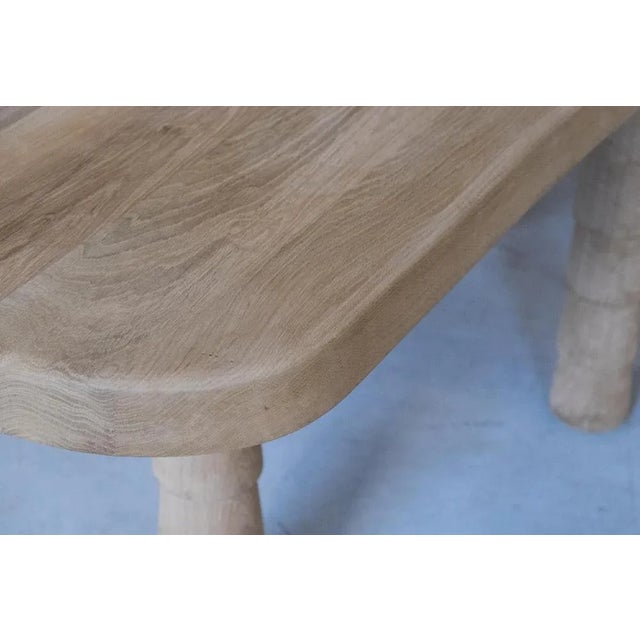 Wood Data Table Oak M by Atelier Thomas Serruys For Sale - Image 7 of 12