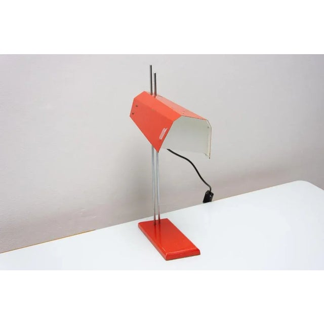 Mid-Century Desk Lamp by Josef Hurka for Napako, 1960s, in Good conditions. Designed 1960 to 1969 This piece is designed...