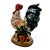 White Fitz & Floyd Mediterranean Rooster Figurine Large Ceramic Hand Painted 16" For Sale - Image 8 of 18