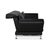 Moule Two-Seater Sofa in Black Leather from Brühl For Sale - Image 13 of 16