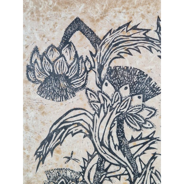 Wil Willerijn, Blackthorn, Etching on Handmade Paper, 1966 For Sale - Image 10 of 14