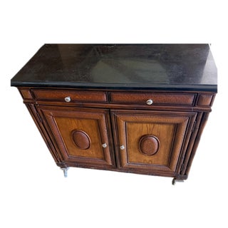 Rattan & Bamboo Cabinet For Sale