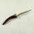 Late 19th Century English Stag Horn & Sterling Silver Green Man Face Letter Opener For Sale - Image 5 of 12