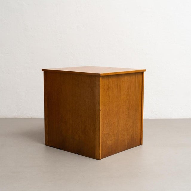 Wood Vintage Pastel Paint Display Cabinet from Sennelier Paris, 1990 For Sale - Image 7 of 18