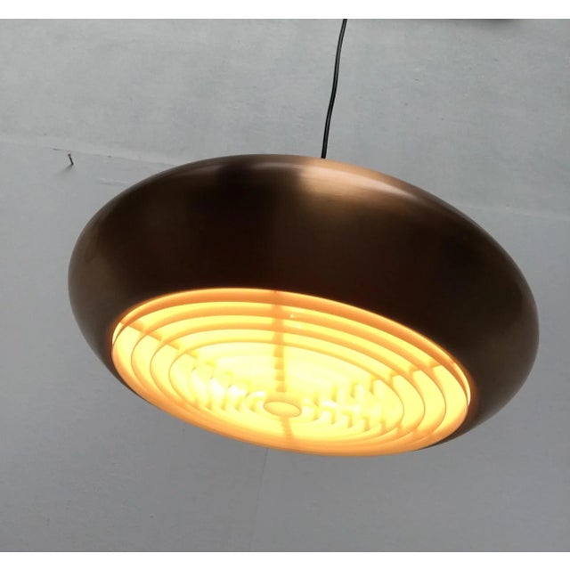 Mid-Century Modern Mid-Century German Copper Pendant Lamp from Goldkant Leuchten For Sale - Image 3 of 18