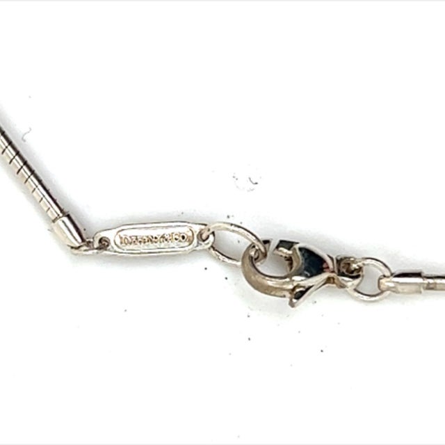 Tiffany & Co Estate X Signature Necklace Sterling Silver For Sale In New York - Image 6 of 7