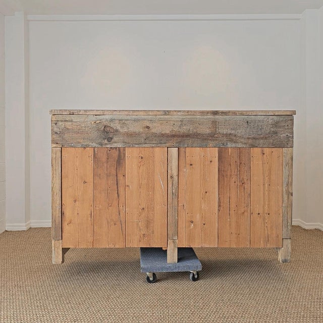 Antique English Pine Sideboard - Circa 1870 For Sale - Image 4 of 13