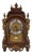 Antique Pendulum Clock in Bronze and Wood from Lagarde, Paris, 1860s For Sale