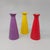 Italian Ceramic Vases, 1980s, Set of 3 For Sale - Image 3 of 7