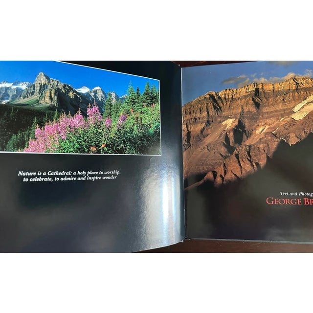 Vintage 1995 Black & Gold Coffee Table Book: Eternal Rockies For Sale - Image 10 of 12