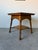 Antique French Farmhouse Turned Oak Wood Accent Table With Lower Shelf/ Sold For Sale - Image 4 of 12