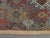 1970s Vintage Handmade Wool Cotton Blue Area Rug For Sale - Image 10 of 11