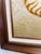 This is a vintage framed painting of a nautilus shell. Subject & Style • The artwork depicts a stylized nautilus shell,...