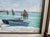 Mid 20th Century Seaside Painting on Canvas Signed by Artist, Framed For Sale - Image 4 of 6