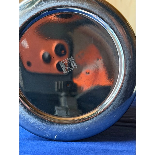 Large Vintage Stainless Steel Pitcher, 1989 For Sale - Image 9 of 15