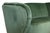 1930s Danish Deco curved-back settee attributed to Flemming Lassen, retaining its original green mohair upholstery....