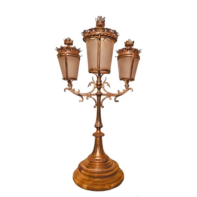 Brass and Golden Bronze Cigar Display, 1890s For Sale - Image 11 of 11