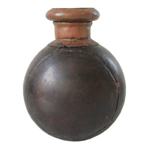Hand Crafted Vintage Iron Oil or Water Storage Vessel