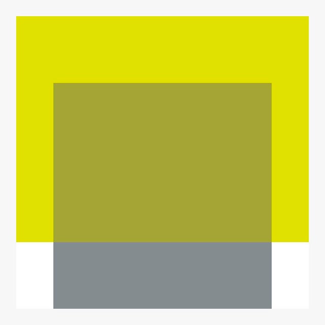 Contemporary The Interaction of Lime Green and Gray Fine Art Print 16" X 20" by Liz Roache For Sale - Image 3 of 6