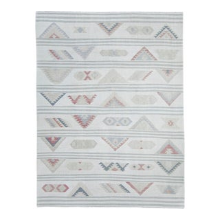 Turkish Kilim Oriental Handmade Flatweave 7'10" x 10'4" #20278 For Sale