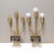 These brass wall lights are attributed to Gaetano Sciolari for form and style. No label. These wall lights are in very...