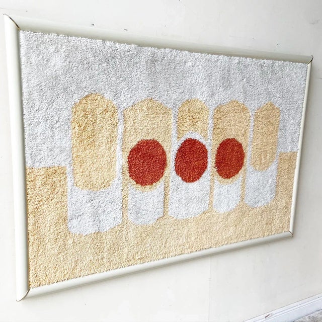 Mid-Century Modern Mid Century Modern Fabric Art For Sale - Image 3 of 7