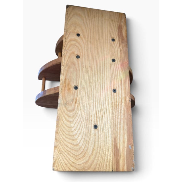 Vintage Sculptural Wood Paper Towel Holder, Organic Modern, Mid-Century Style For Sale In Portland, ME - Image 6 of 8