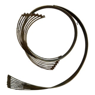 Curtis Jere Metal Wall Sculpture For Sale