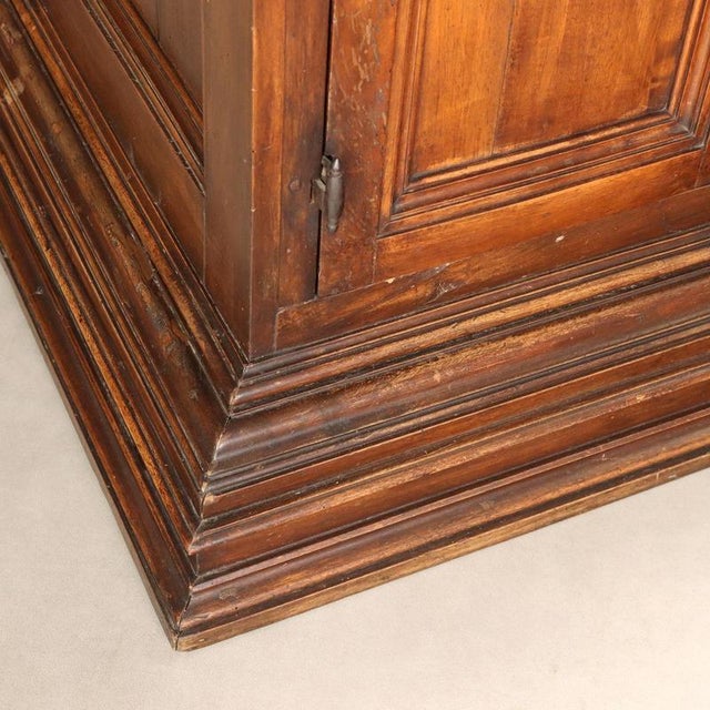 Baroque Style Walnut and Poplar Sideboard For Sale - Image 11 of 16