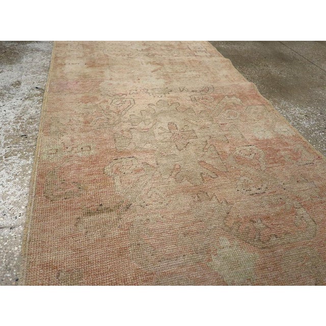 Mid 20th Century Galerie Shabab Collection Mid-20th Century Turkish Anatolian Runner For Sale - Image 5 of 10