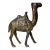 Rare Antique Original A. C. Williams Orak Painted Camel Cast Iron Still Bank For Sale