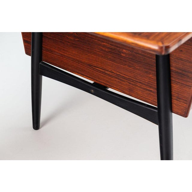 Scandinavian Executive Desk in Rosewood with Bar, Denmark, 1960 For Sale - Image 16 of 18
