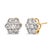 Want to add a touch of sweet femininity to your daily ensemble? These floral cluster stud earrings might just be the...