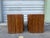 Pair of 70's Watterfall Rattan Nightstands Manner of Gabriella Crespi - A Pair For Sale - Image 9 of 9