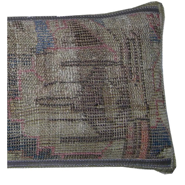 17th Century Antique Caucasian Pillow - 25'' X 11''