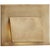 Kelly Wearstler for Visual Comfort Signature Esker Envelope Sconce in Antique-Burnished Brass For Sale