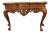 20th Century Italian Carved Glided Console Table For Sale
