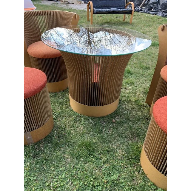 Mid-Century Modern Mid-Century Modern Cardboard Set, 2000s, Set of 5 For Sale - Image 3 of 5