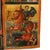Antique 18thC Greek Orthodox Triptych Icon Virgin Mary & Saints Egg Tempera 1700 For Sale - Image 10 of 18