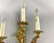 Vintage Rococo Style Gilt Bronze Wall Sconce with 3 Lights For Sale - Image 5 of 10