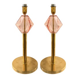 Example of Pink Murano Lamps