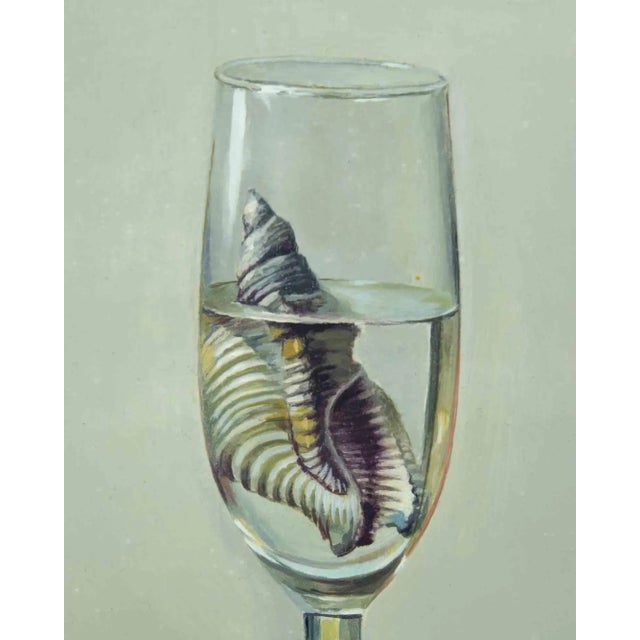 Contemporary Zhang Wei Guang, Glass and Shells, Oil on Canvas, 2010s For Sale - Image 3 of 5