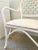 White Ficks Reed Arm Chairs With New Todd Hase Upholstery - a Pair For Sale - Image 8 of 12