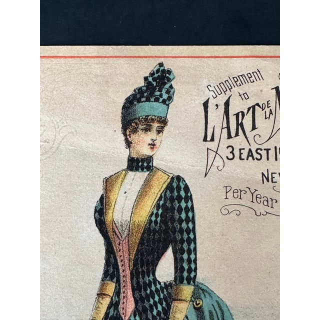 Antique Victorian Fashion Print For Sale In New York - Image 6 of 12