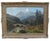 Late 19th Century Vintage Alpine Landscape Oil Painting by Jacobus Nicolaus Tjarda Van Starckenborgh For Sale - Image 4 of 4