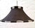 Metal Black and Chrome Ceiling Lamp by Anna Ehrner for Ateljé Lyktan, 1970s For Sale - Image 7 of 12