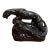 1950s Vintage Black Glazed Ceramic Panther For Sale