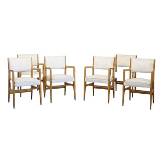 Mod. 110 Chairs by Gio Ponti for Cassina. Italy, 1950, Set of 6 For Sale